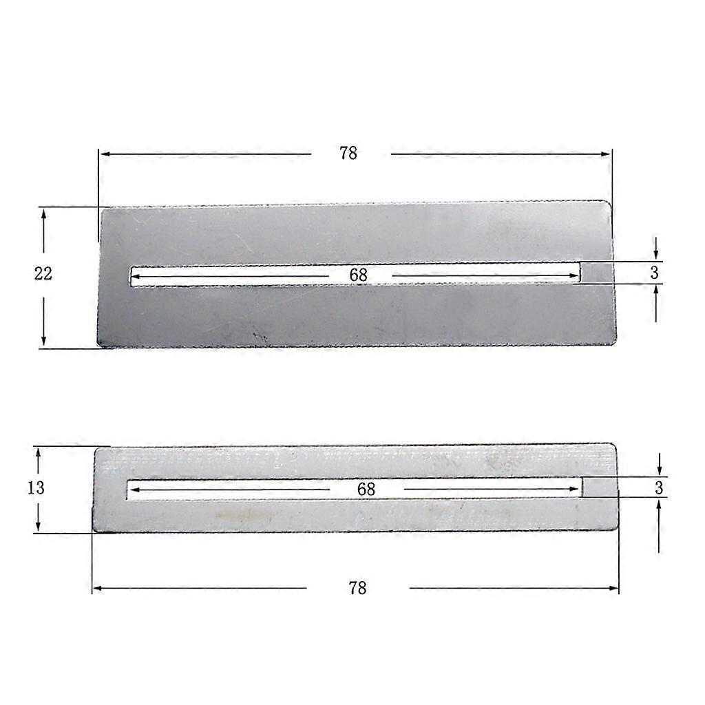 2x Guitar String Separator Fretboard Fret Red Grindstone Sanding Wire Protector