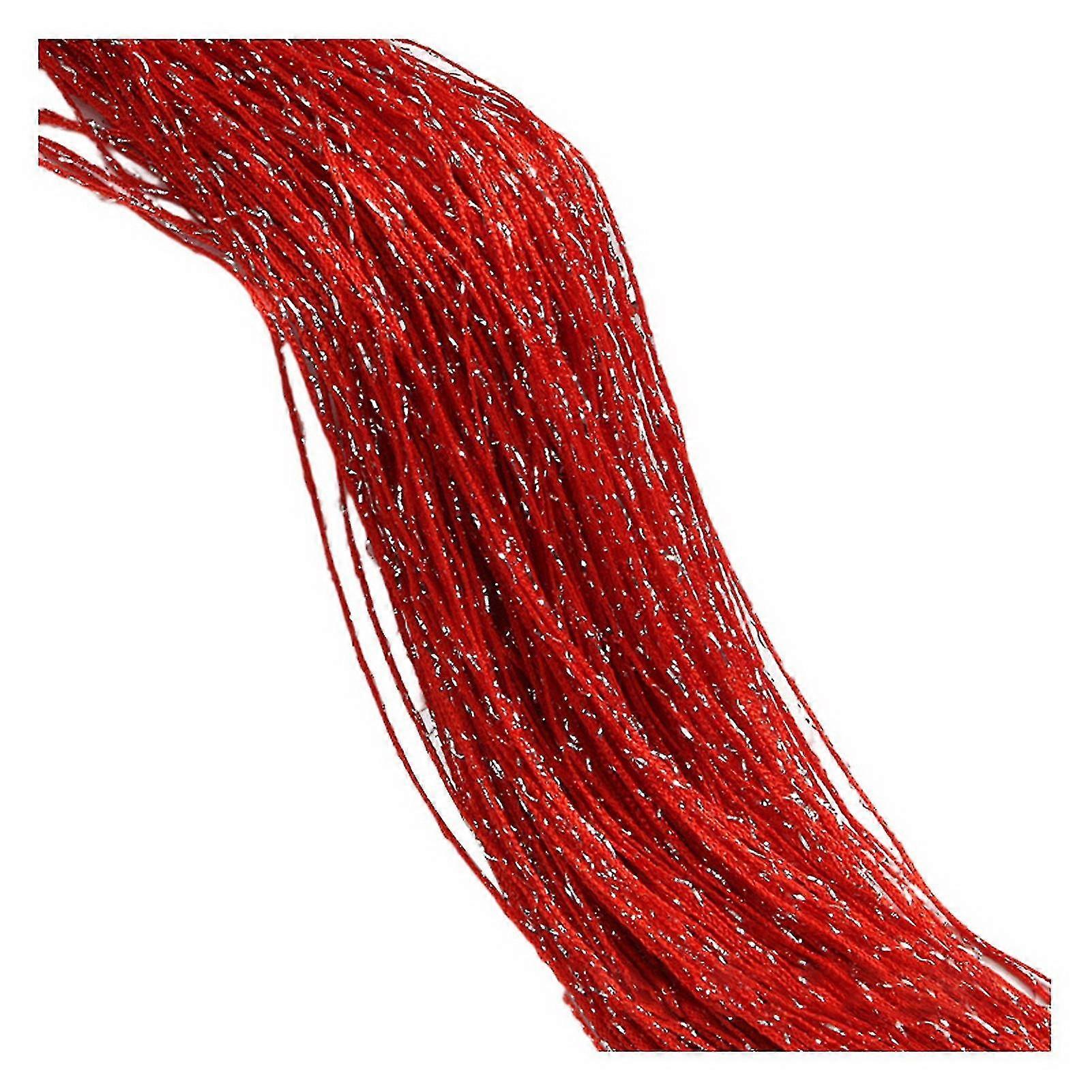 Glitter Door Curtain With Silver Ribbon Flexible Shiny Tassel Flash Line Curtain For Balcony