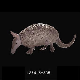 New Realistic Farm Poultry Solid Simulation Armadillo Figurines ABS Action Figures Model Collection Educational Toy For Children
