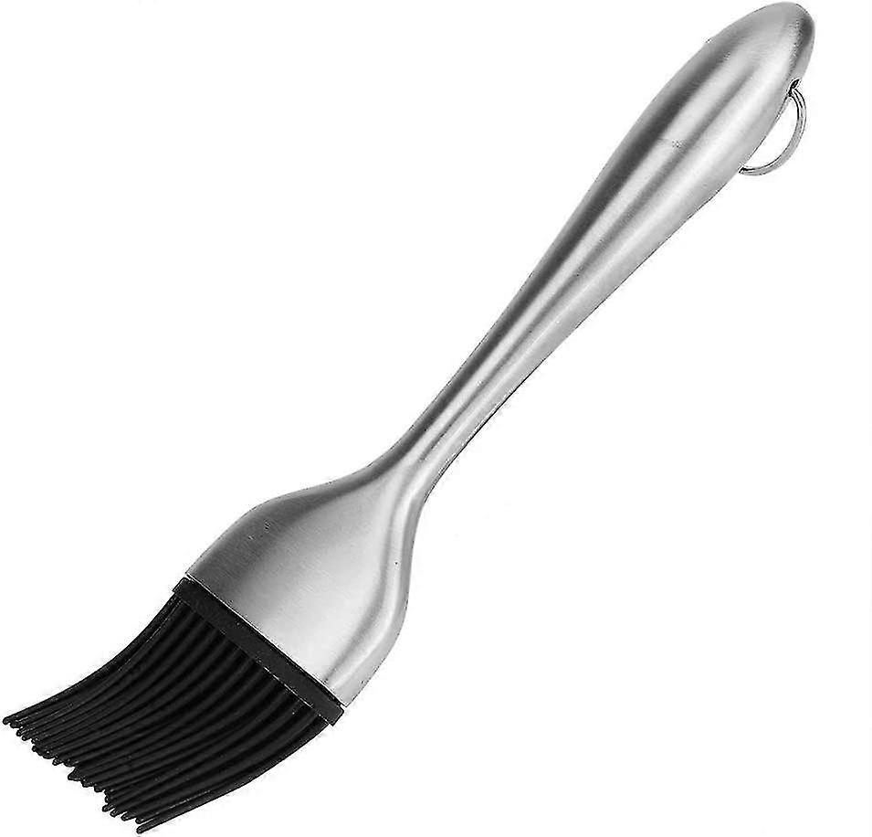 Portascopino In Acciaio Inox Con Testina In Silicone - Design Compatto Per Bagno O Camper - 4