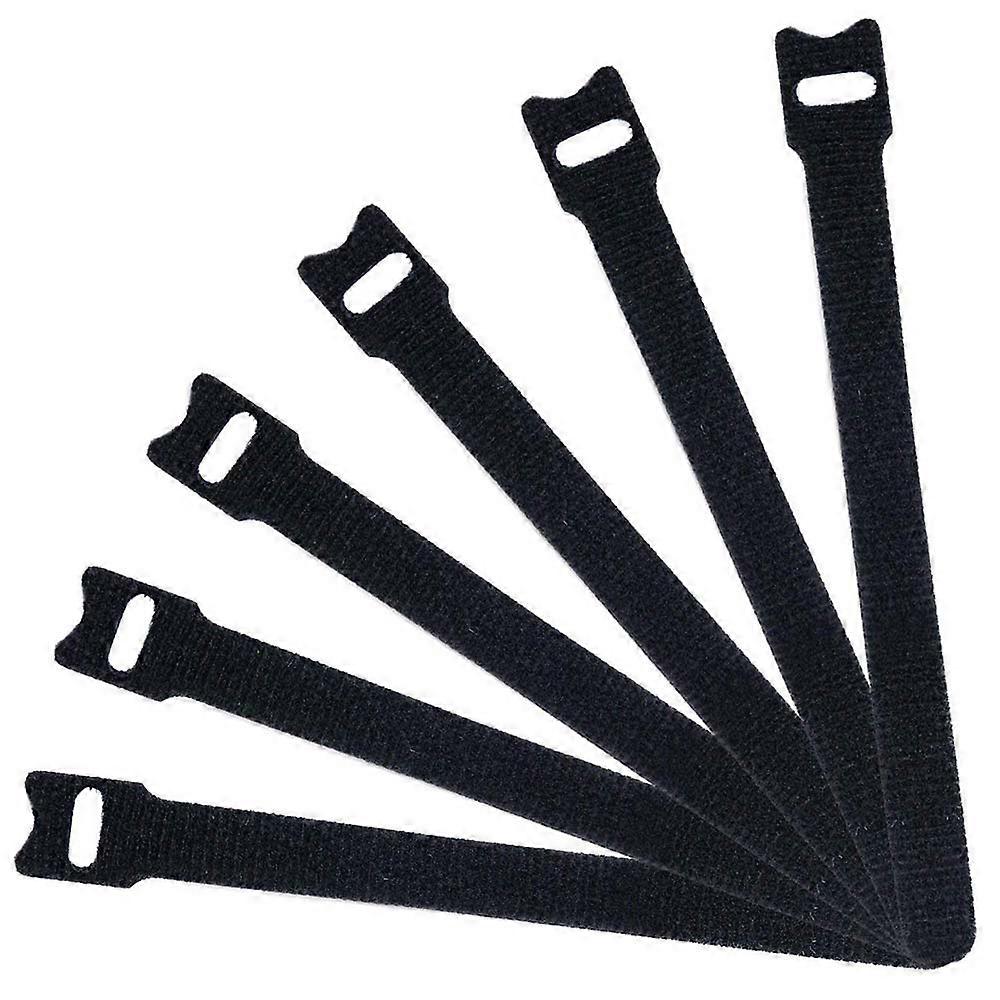 Assorted Reusable Fastening Cable Ties - 50 PCS, Black