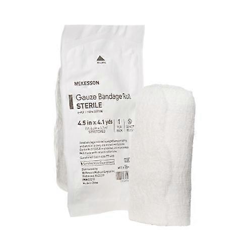 McKesson 无菌绒毛绷带卷 4-1/2 英寸 x 4-1/10 码，1 卷
