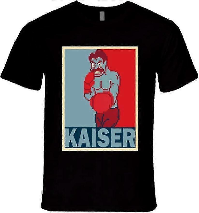 Von Kaiser Hope Mike Tyson's Punch Out Retro Joc Video Box Tricou Retro material la modă