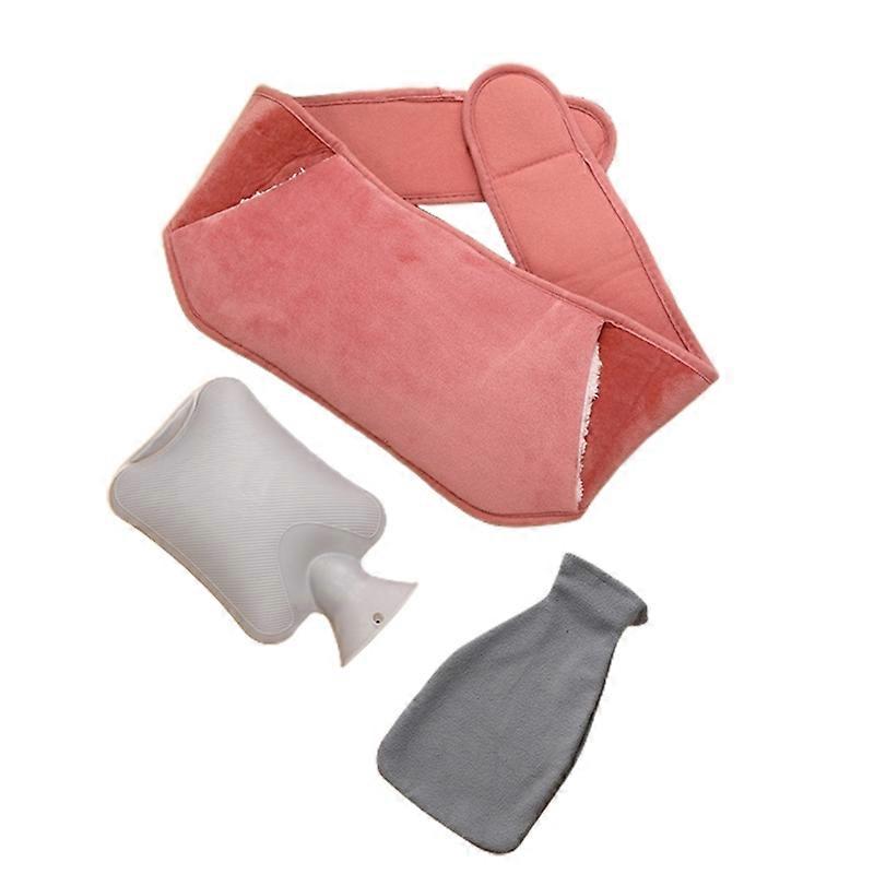 Bolsa de agua caliente suave y tibia Bolsa de agua caliente de PVC reutilizable con cinturón