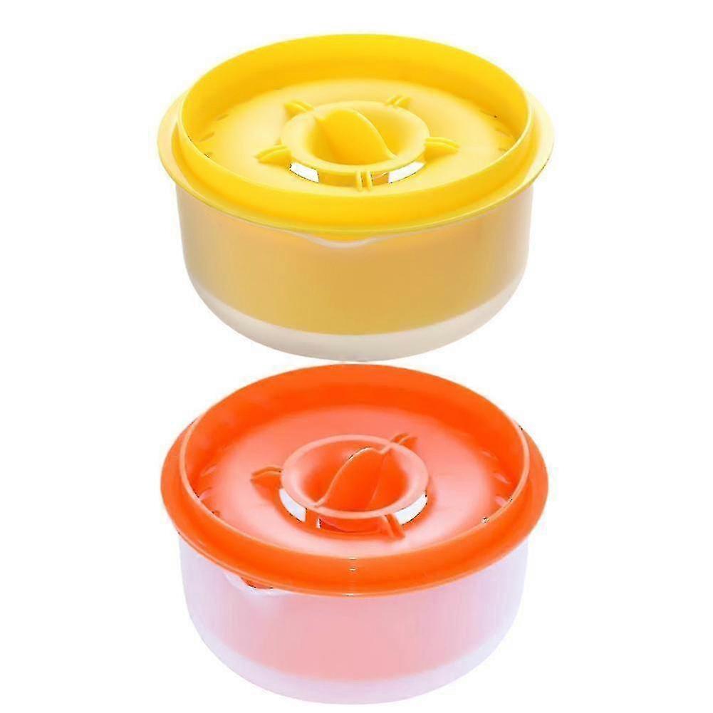 Egg Separator Clear Egg Whites Strainer Large Capacity Flip Storage Baking Tool