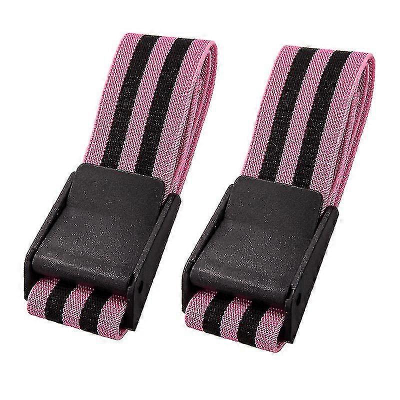 2pcs Bfrトレーニングアームバンド血流制限包帯スポーツエクササイズバンド