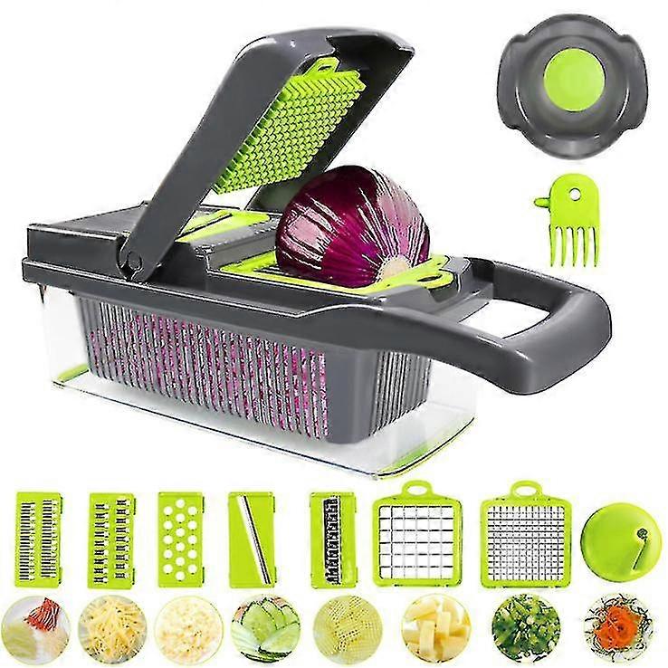 New Multifunctional Vegetable Cutter Household Vegetable Dicing Artifact Potato Grater