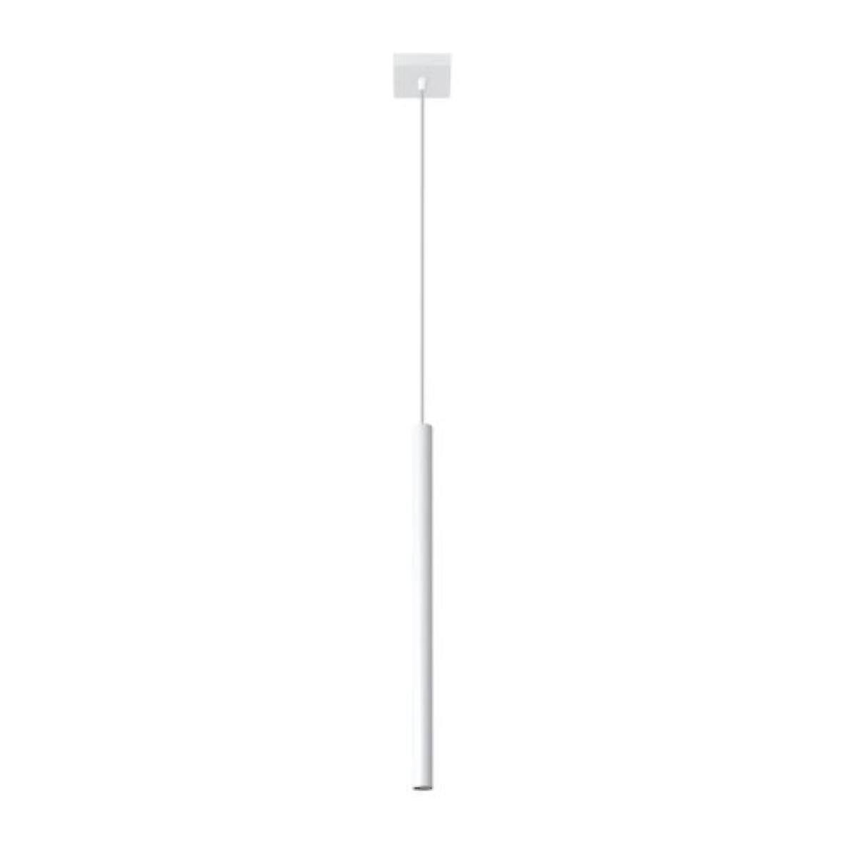 Ceiling lamp PASTELO 1 white modern for dining room and kitchen Sollux led