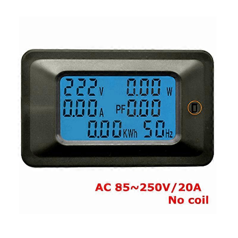 AC 22KW 110 220V Digital Voltmeter Ammeter 100A Current Voltage Meter Power Energy Amps Volt wattmeter tester detector