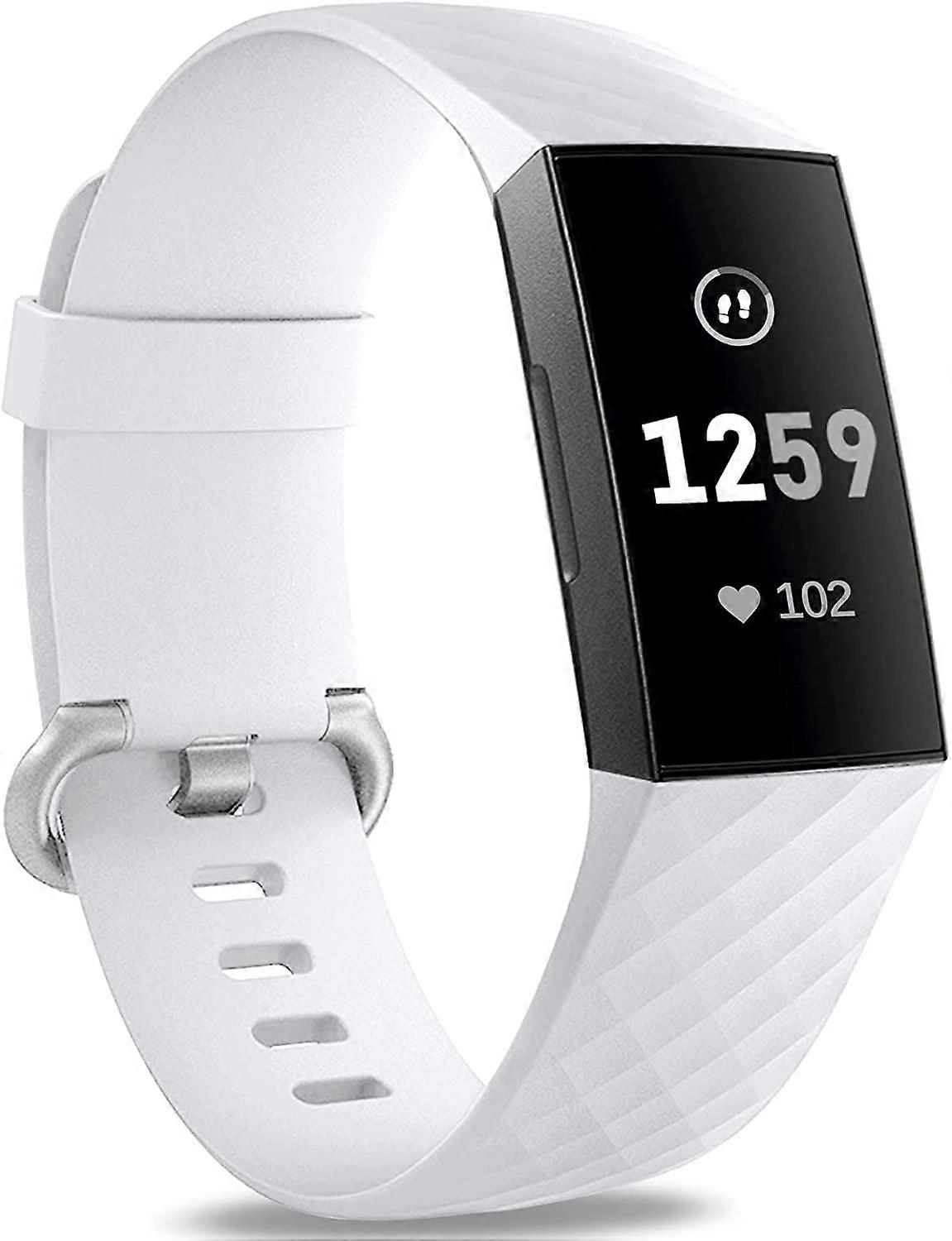 ZRUXE Waterproof Replacement Watch Strap Fitness Sport Band Wristband Compatible with Fitbit Charge 4 /3 / 3 SE- Multi Color