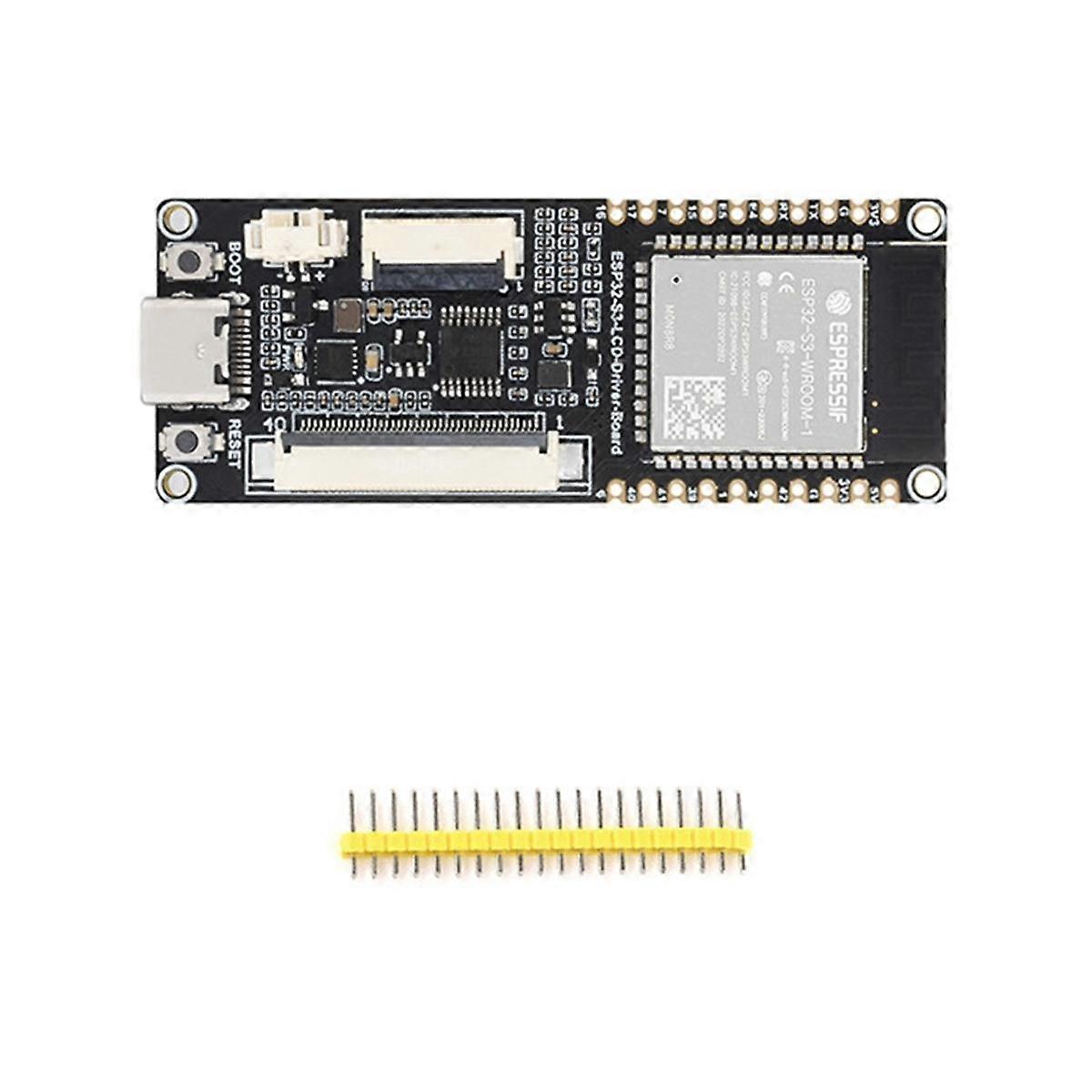 ESP32-S3 RGB LED Driver Board Onboard ESP32-S3-WROOM-1-N8R8 Module 40/18 Pin Type-C Compatible for