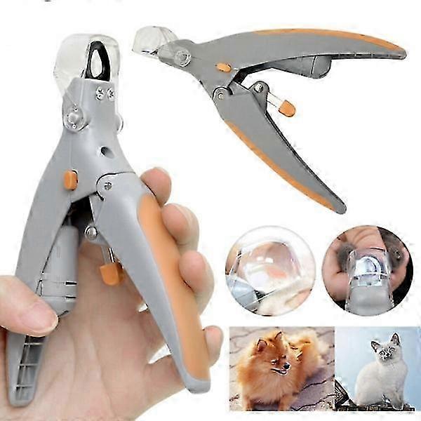 Claw scissors for pets with safety guard