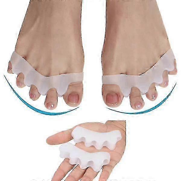 2pcs Hallux Valgus Toe Spreader Separates Toes Toes Support Toe Separator