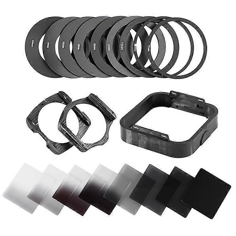 Camera Filtro Gradient Neutral Density Gradual ND Square Resin Filters Adapter Rings Holder Cokin P Series system for DSLR
