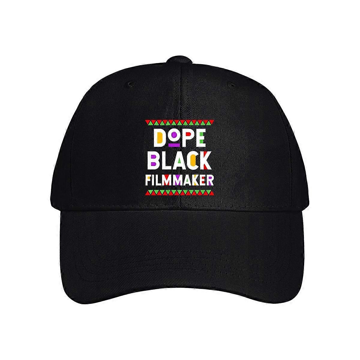 Dope Black Filmmaker Baseball Cap