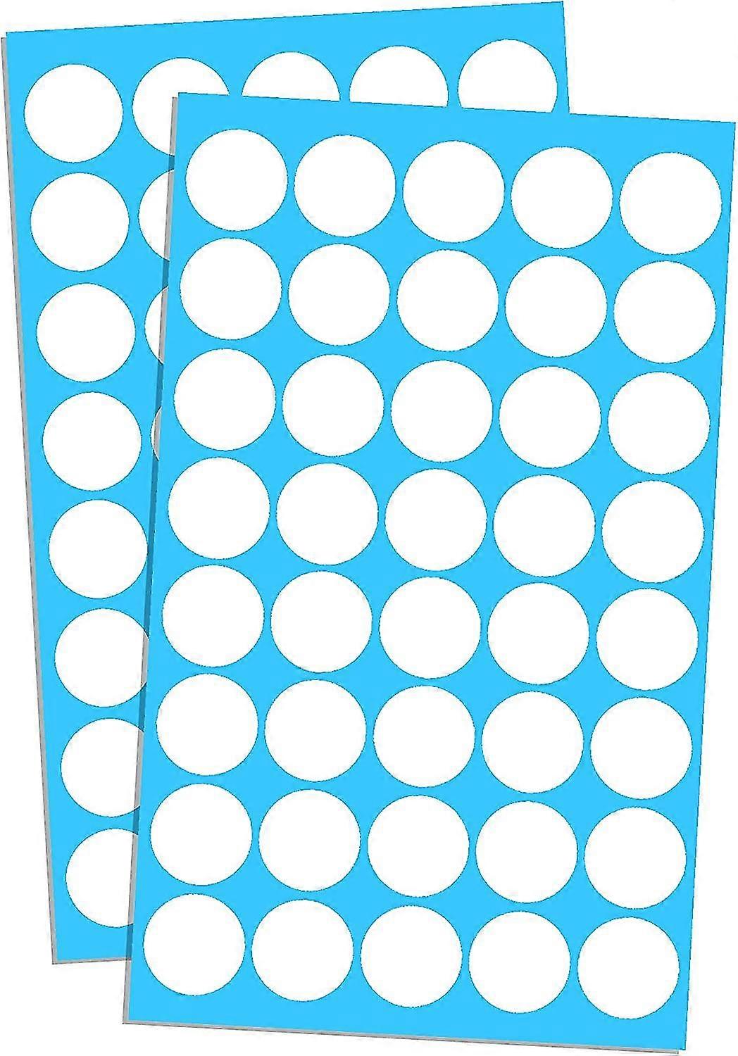 1050 Pack, 3/4" Round Colored Dot Stickers Labels