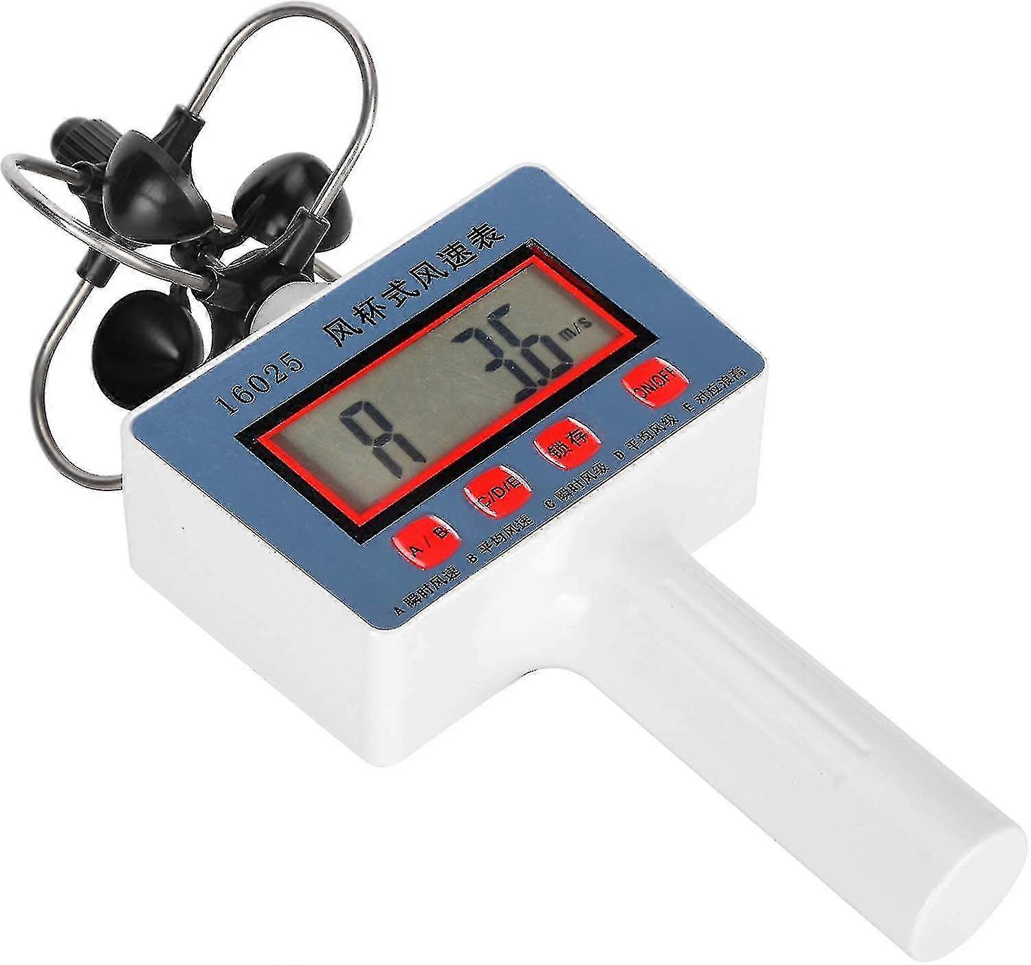 Speed Meter, Durable High Sensitivity Anemometer Handheld New Type Digital Anemometer Forestry