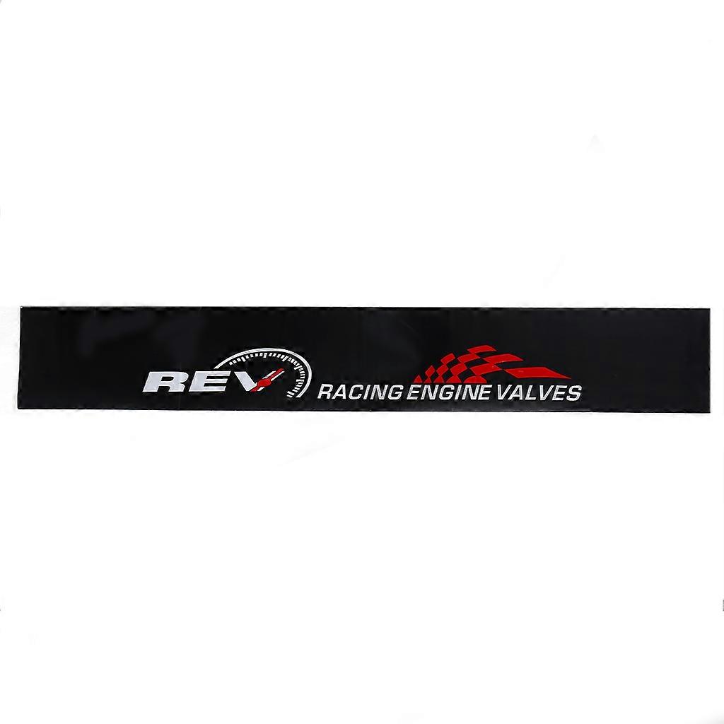 Front Rear Windshield Decal Auto Car Styling Window Sticker Black 130x21cm