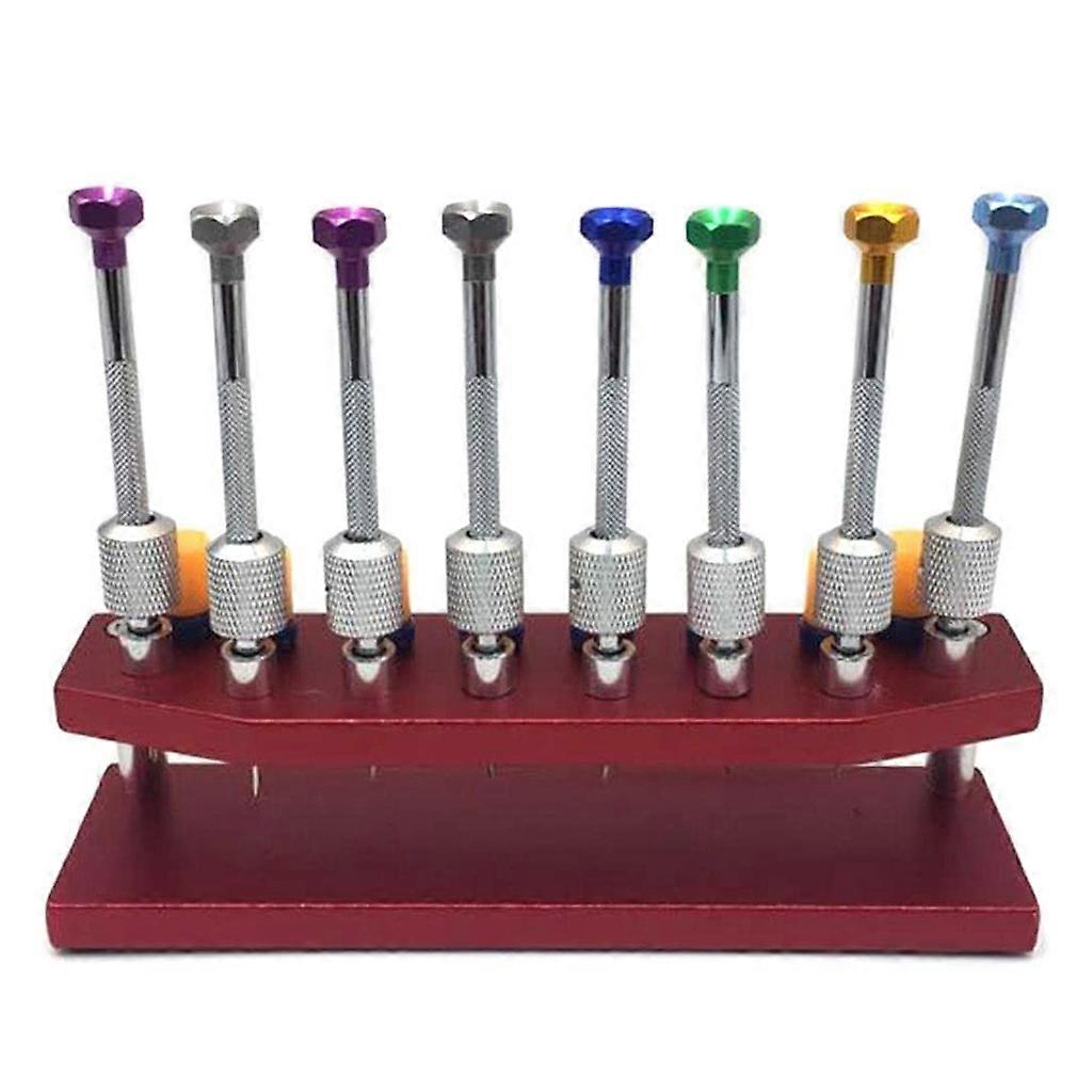 8 Pcs Precision Screwdriver Set Watchmakers Screwdrivers with Metal Holding