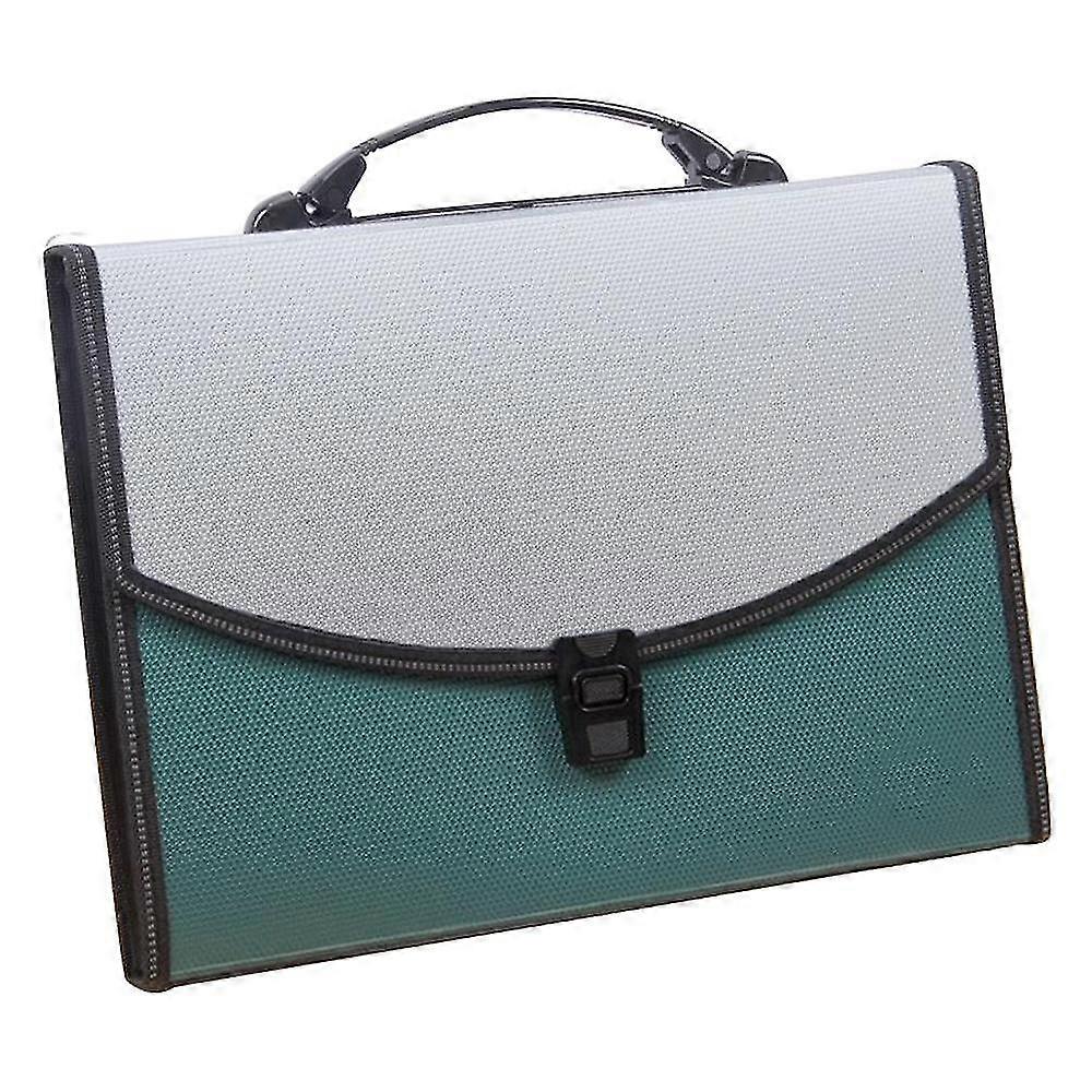 Expansion File, Portable Pocket Expandable File Folder With Label-MXBC