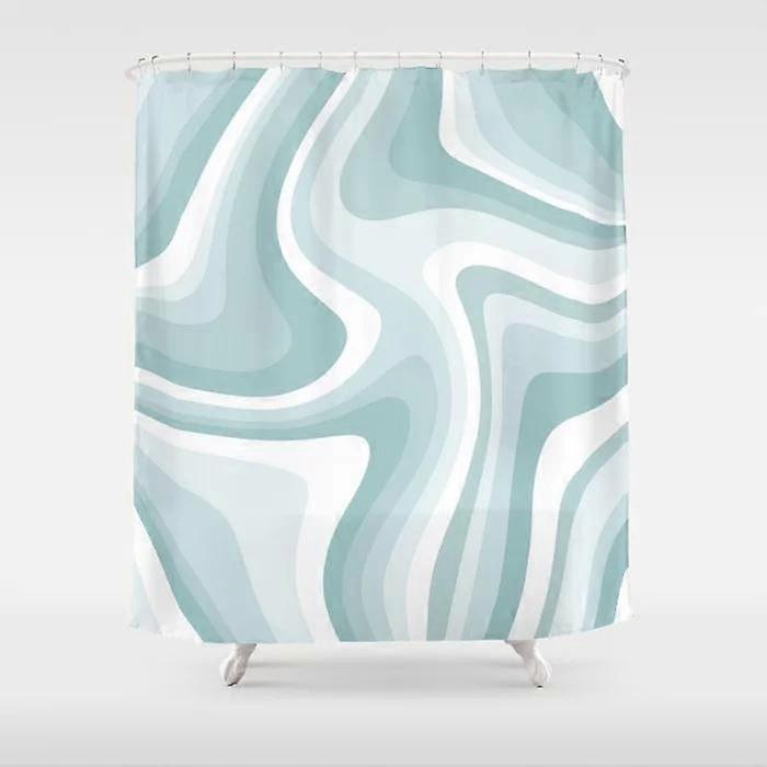 Bathroom Shower Curtain Design Style - 343