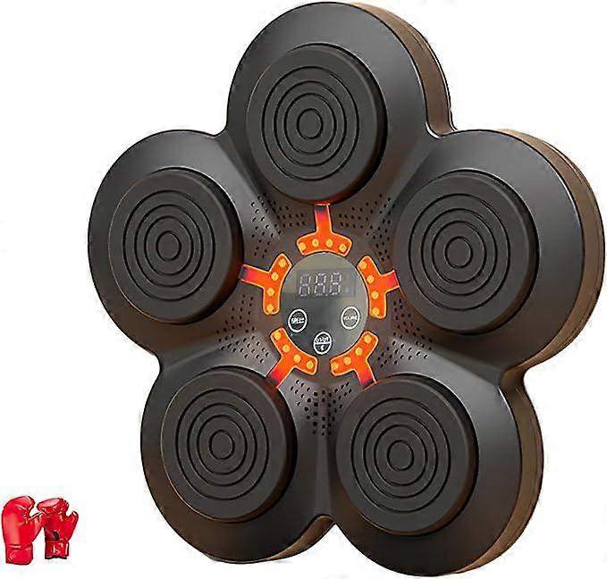 Smart Boxing Machine, Target Boxing Machine Boxing Reaction Punching Pads for hjem og Gym Workout, Speed Hand Eye Reaction Boxing Utstyr for barn 