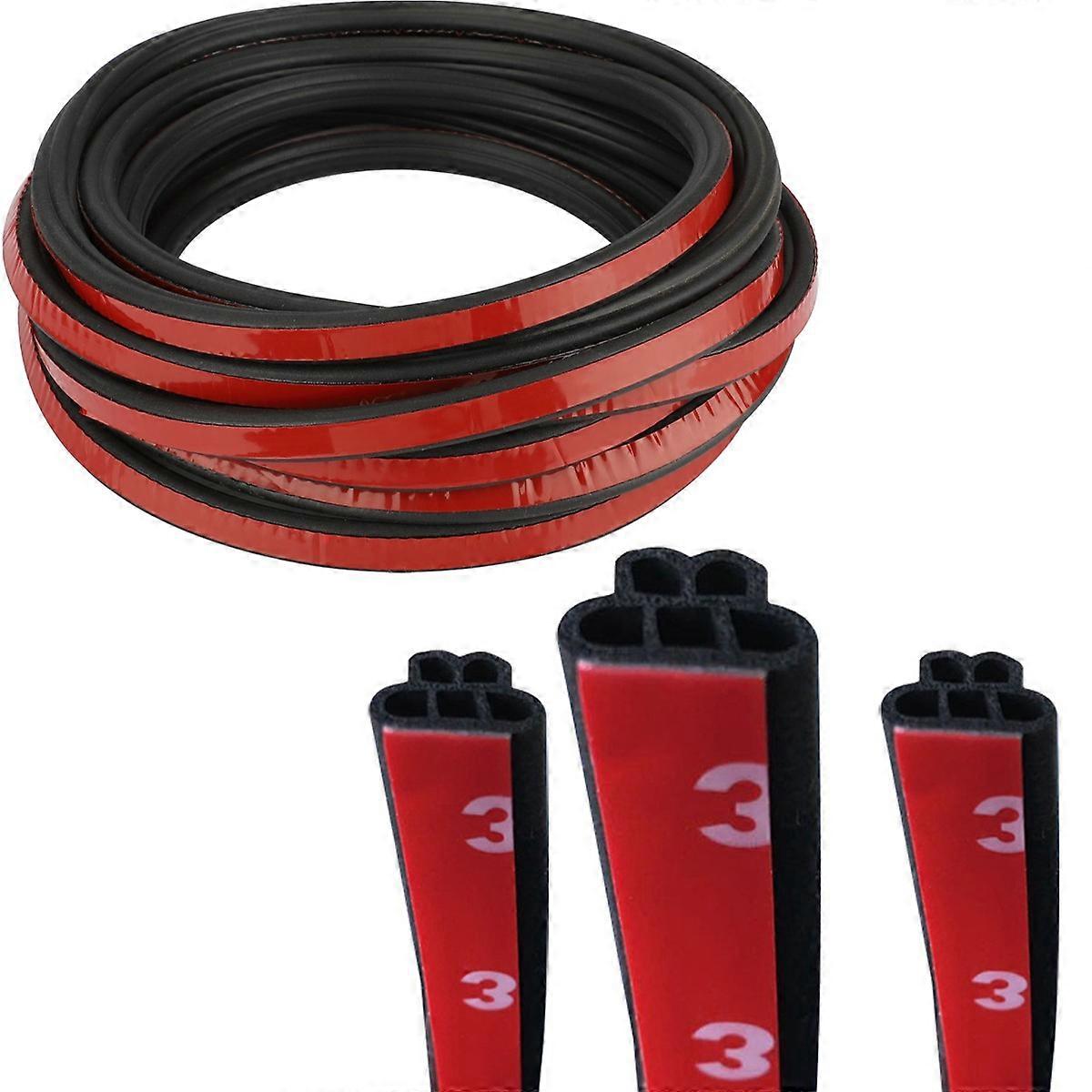 قطاع ختم باب السيارة المطاطي تجريد السيارات الطقس تجريد طبقة مزدوجة L شكل عالمي ذاتية اللصق السيارات