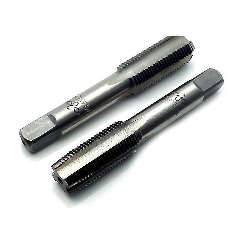 Metalworking Tap set CNC machine 2pcs High Speed Steel 14mmx1.25 Metric