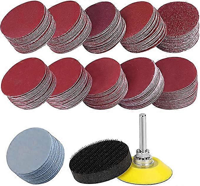 200 Pcs Sanding Disc Pad Set Sanding Discs for Rotary Tool