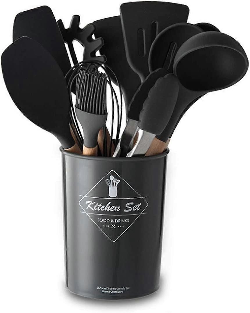 Silicone Kitchen Utensils Set Non-Stick 12 Pieces