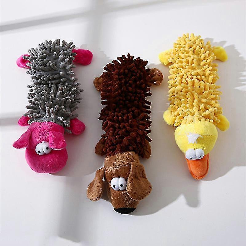 Durable Low Price Pet Dog Plush Toy Animal Shape With Squeaky For Small Dogs Chihuahua Yorkshire Bichon Puppy Chew Cleaning Toys