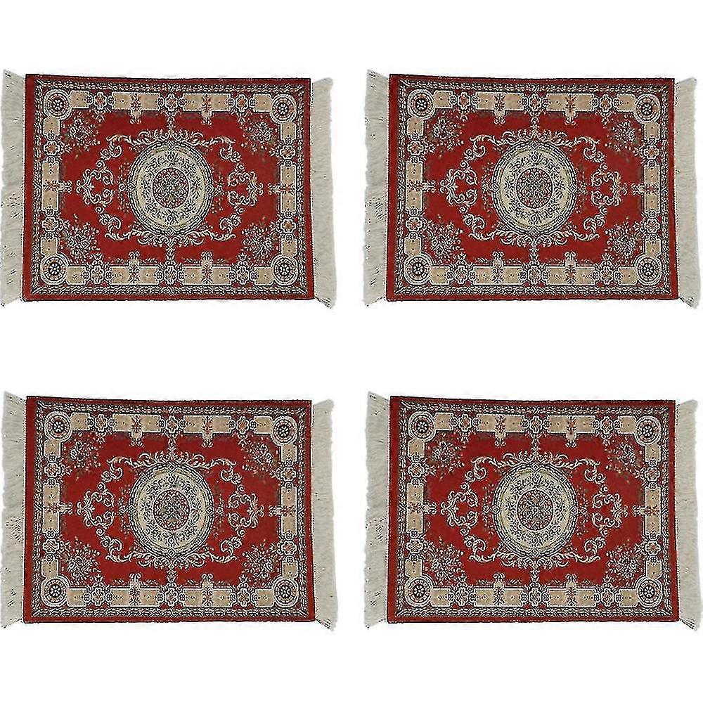 Tæppebordsunderløb | Orientalsk Design Stof Tæppe Drikkemåtter, Orientalsk Tæppe Place Mats