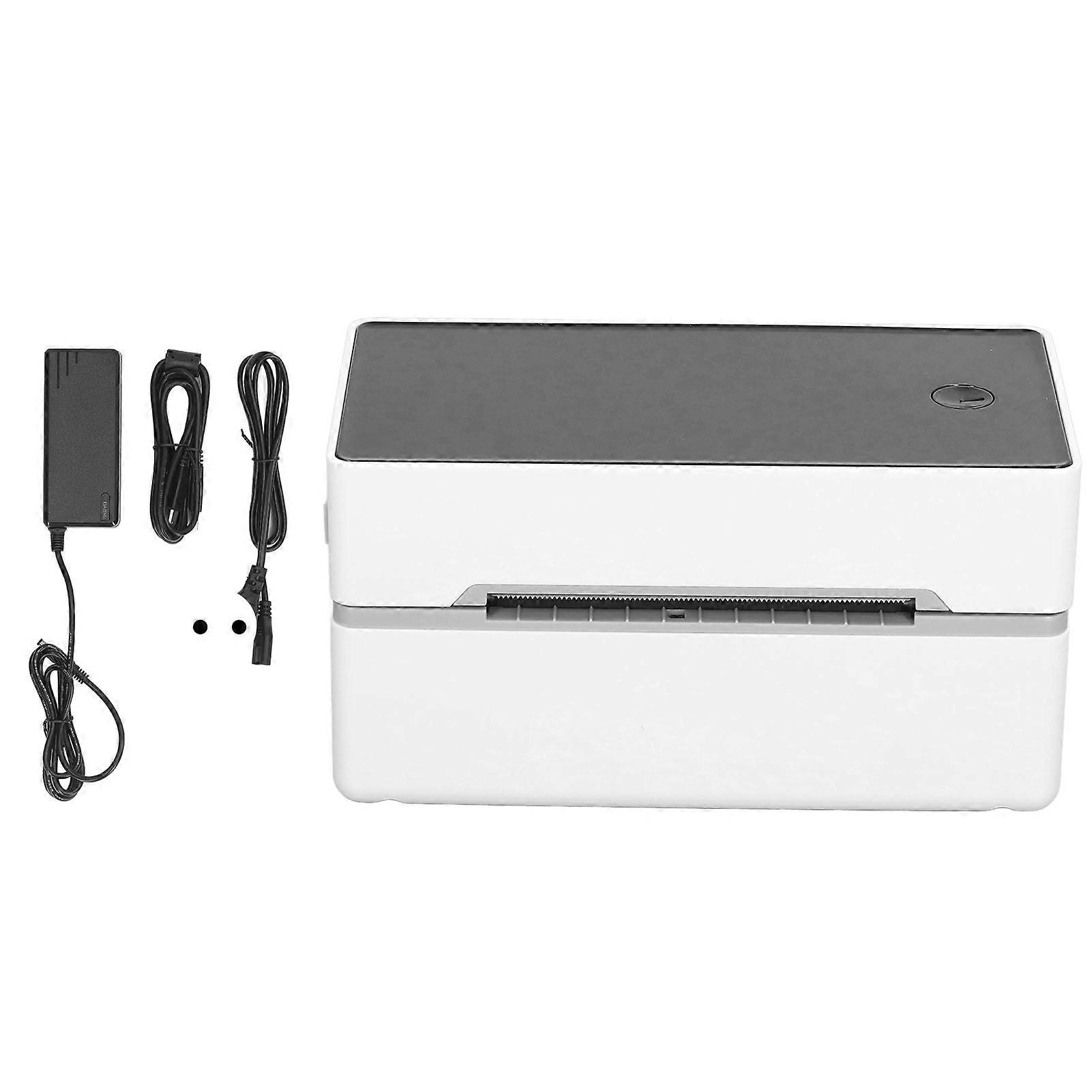 Thermal Label Printer Automatic Detection Electronic Barcode Printing Machine 100240V USB Connection EU Plug
