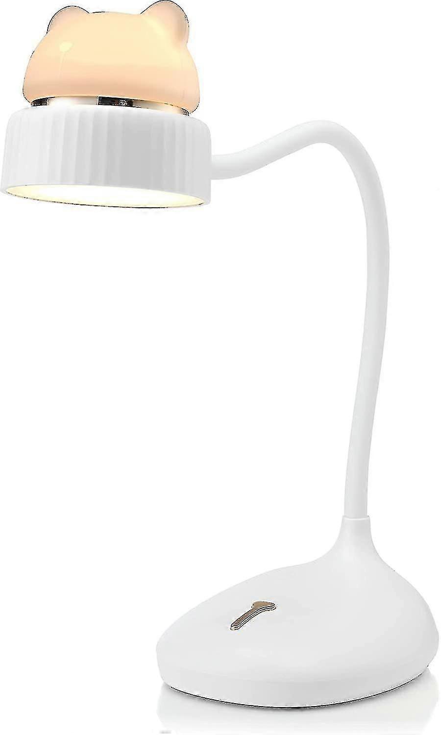 Kids Rechargeable Wireless Led Teddy-bear Bedside Night Light & Desk Lamp