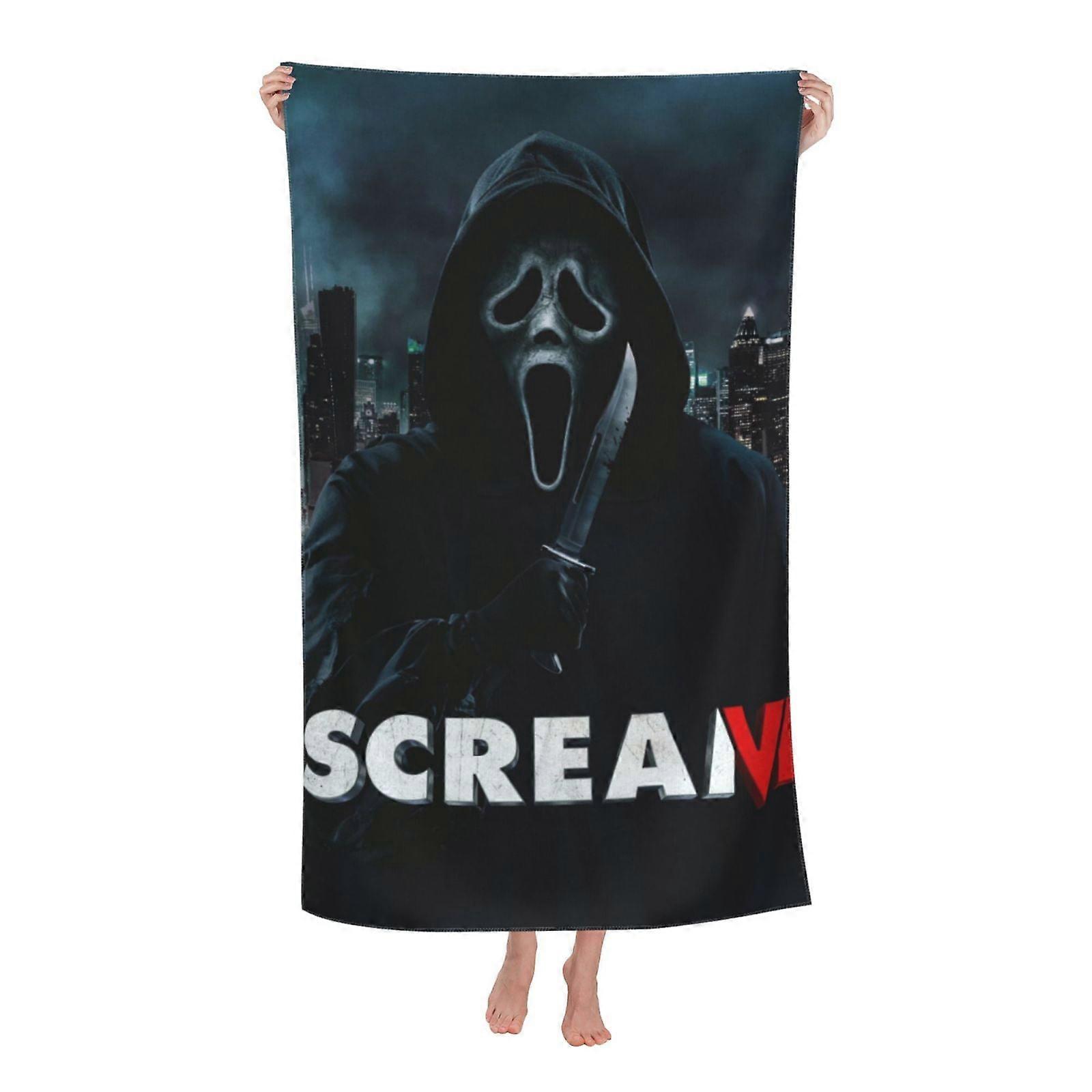 i299Scream VI Ghostface badehåndkle xYJ3948