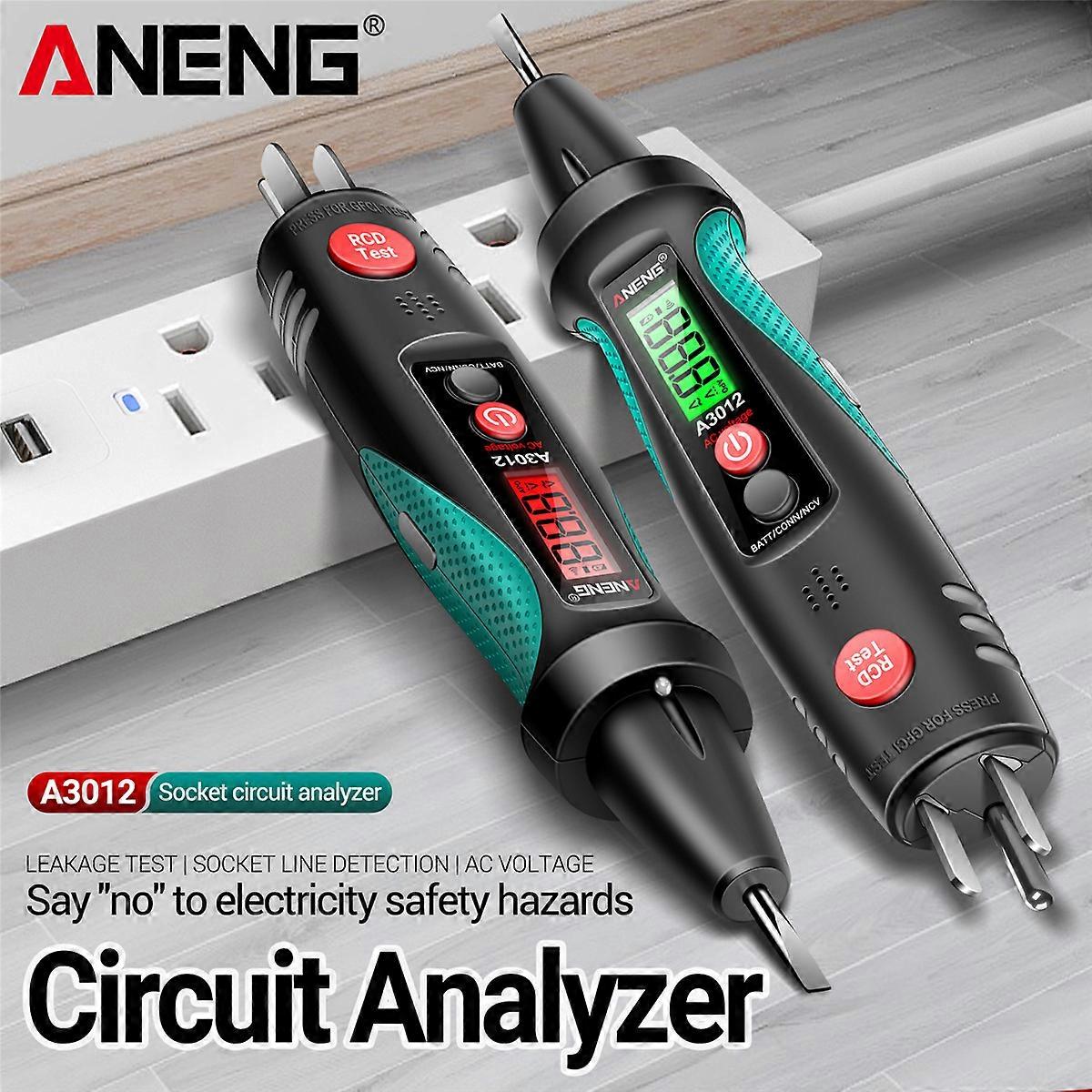 ANENG A3012 AC DC Voltage Electricity Tester Test Pen Socket Breakpoint Detector