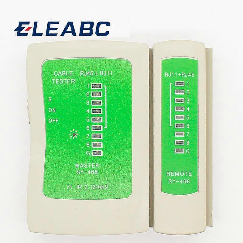 プロフェッショナルRJ45 RJ11Cat5 Cat6 LANケーブルテスターハンドヘルドネットワークケーブルテスターワイヤー電話回線検出器トラッカーツールキット
