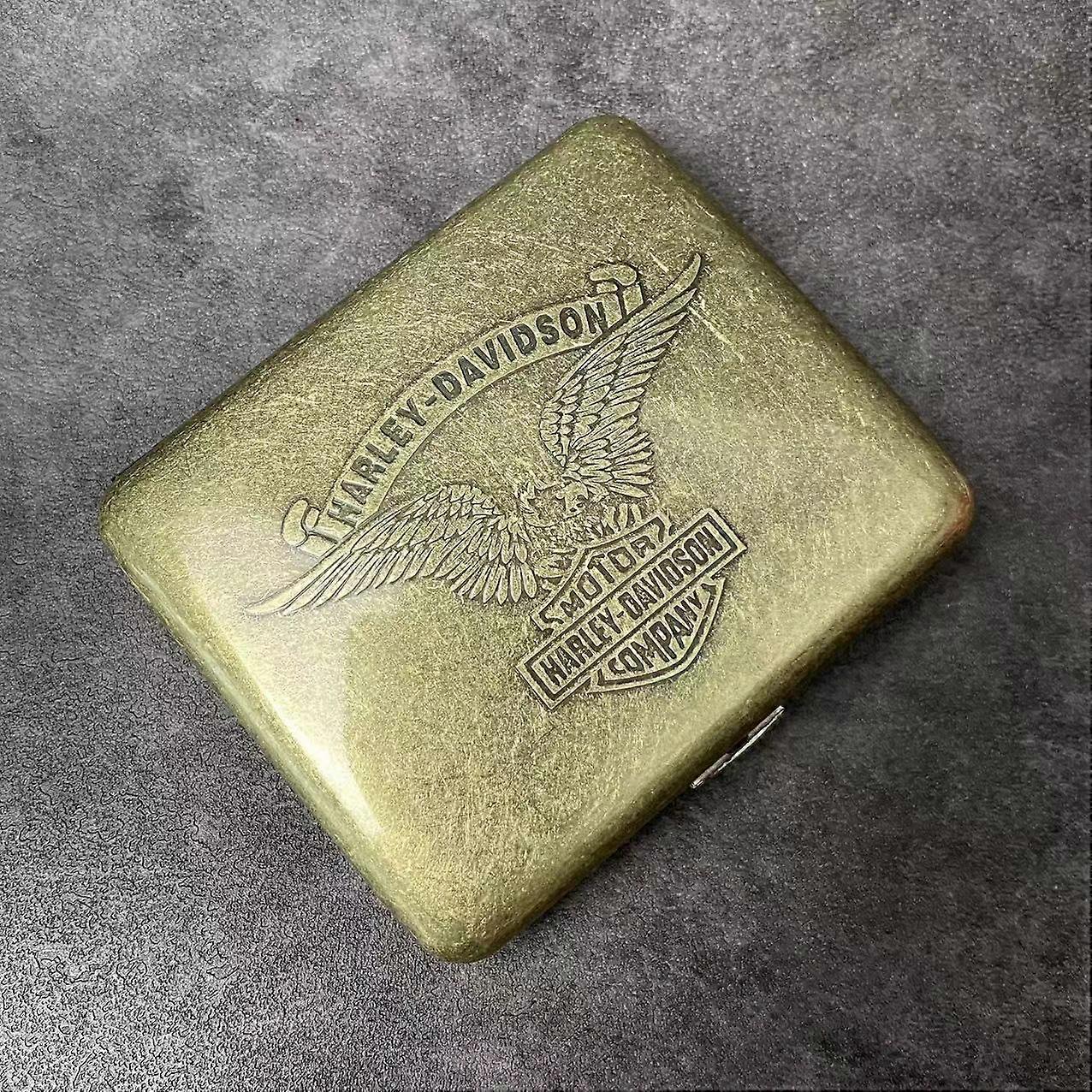 1pcs Vintage cigarette case - Harley Eagle