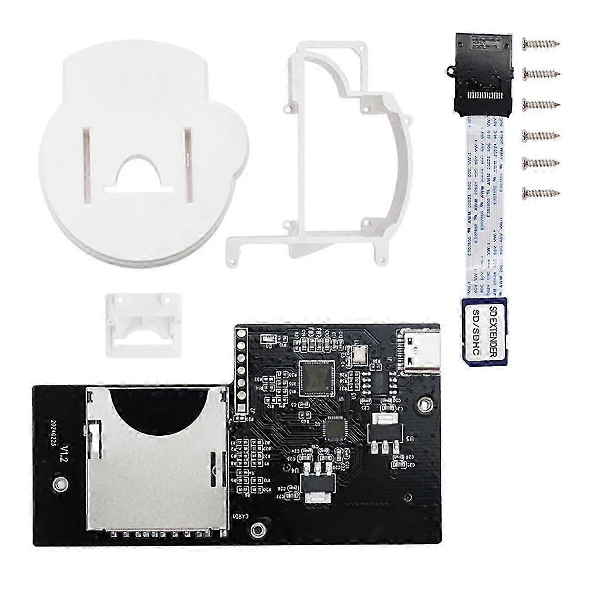 suitable for CUBEODE V1.2 Optical Drive Emulator+3D Printer Mount Kits suitable for Optical Drive Emulator suitable for Console A