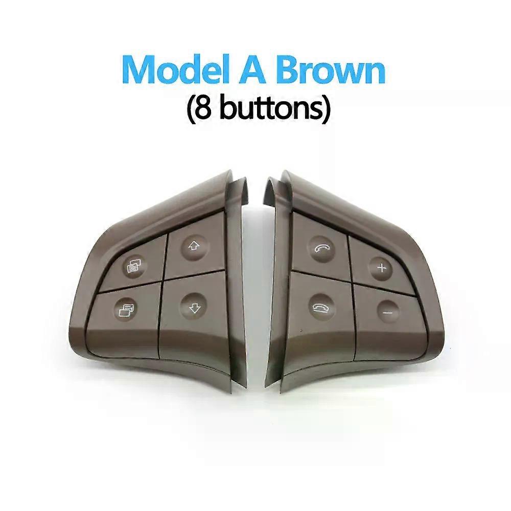 3 Colors Car Multi-function Steering Wheel Buttons Control Switch Button Kit For Mercedes Benz GL ML R B Class W164 W245 W251