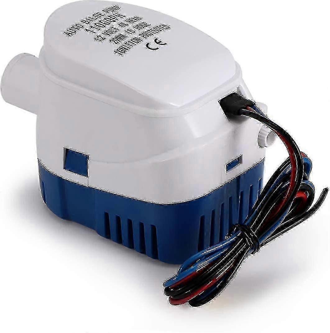 مضخات الآسن ، 12v 1100gph التلقائي مضخة آسن البحرية الغاطسة الآسن السيارات الصامتة مضخة مياه مضخة مياه للقوارب والبرك
