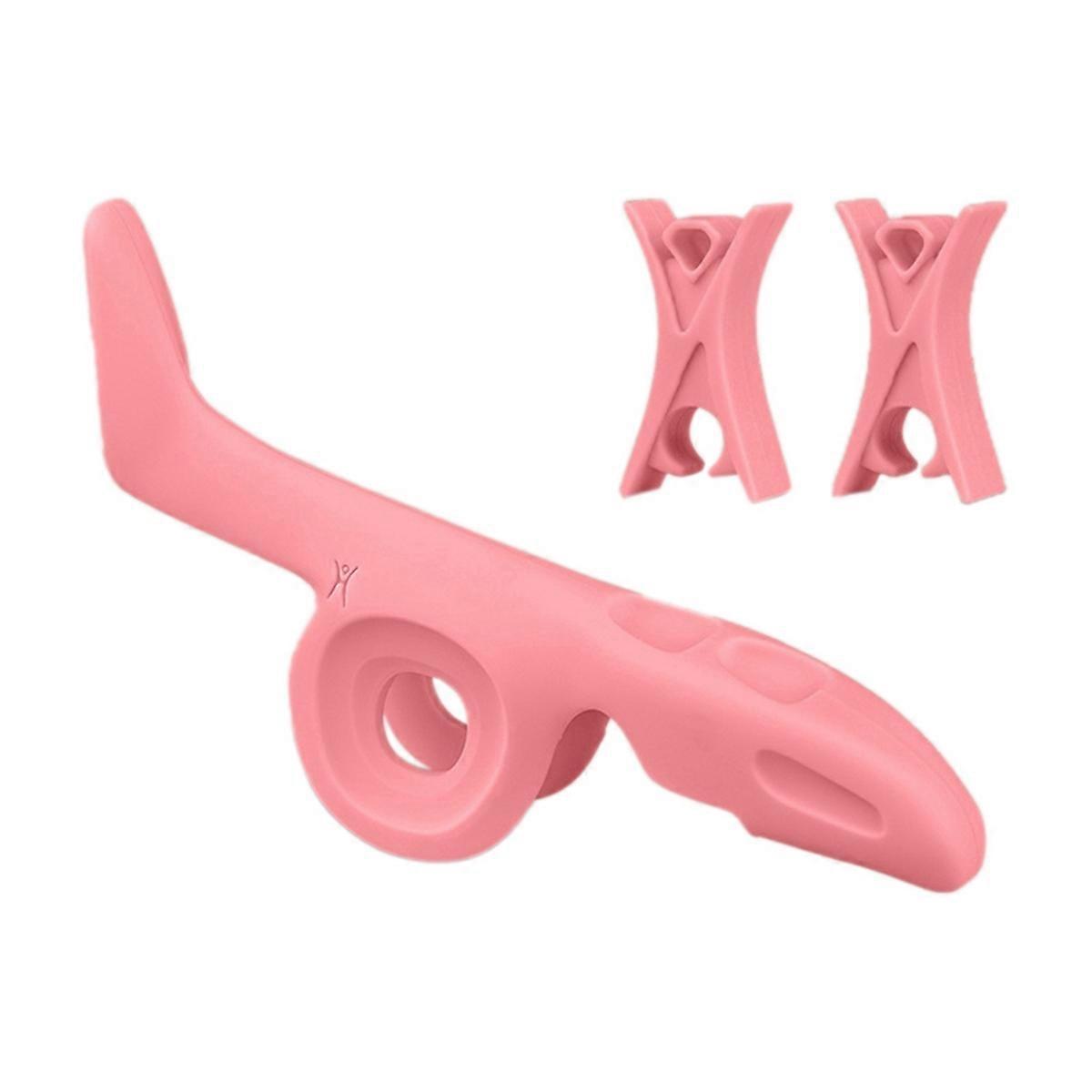 Violin Bow-Holding Device Hand Corrector Straight Bow-Holding Device Bow-Carrying Correction Hand Shape Pink