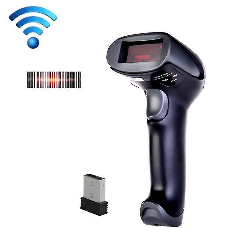 NETUM F6 Barcode Scanner, Model: Wired Red Light Wireless Laser