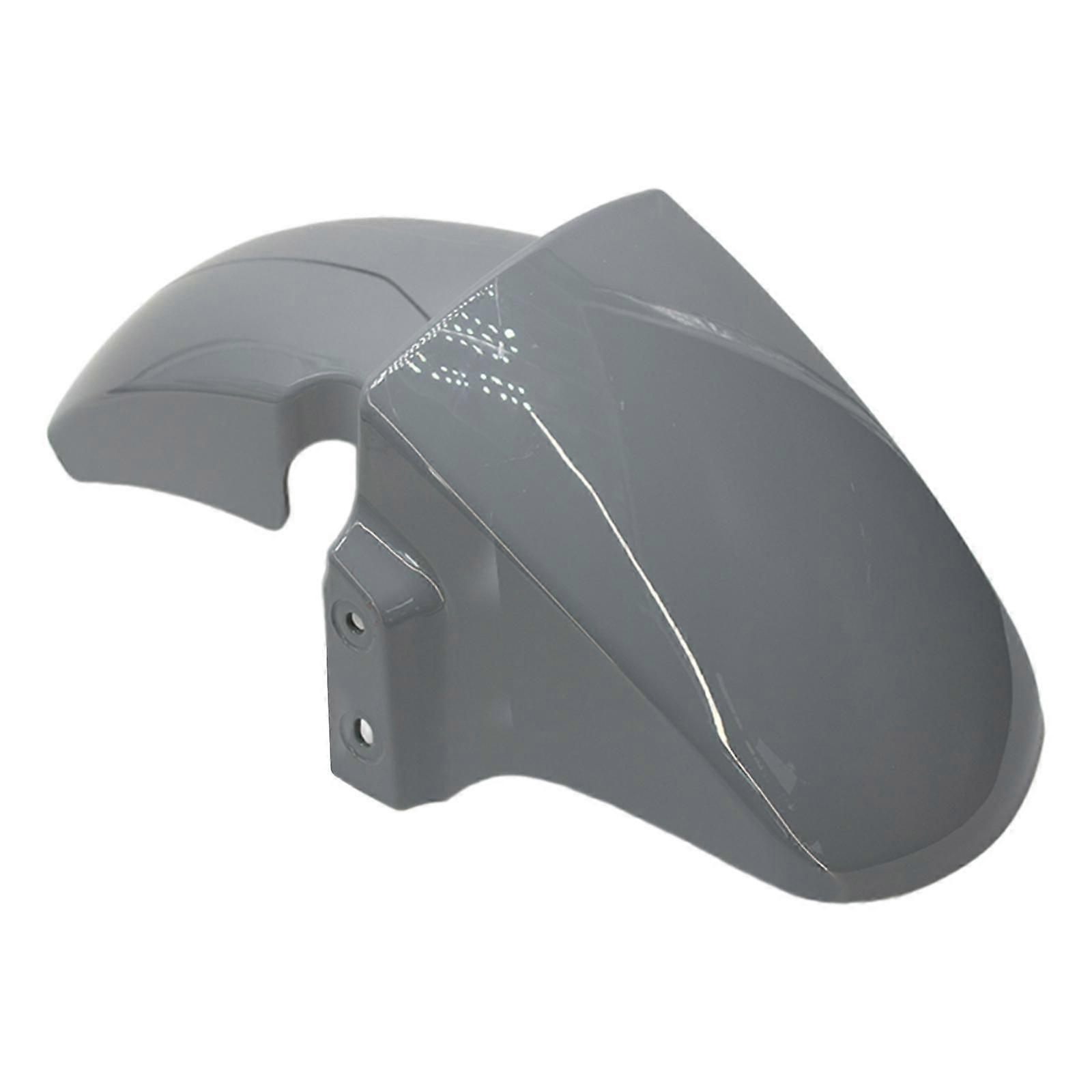 Motorbike Front Mudguard Sturdy Direct Replace Motorcycle Front Splash Guard grey