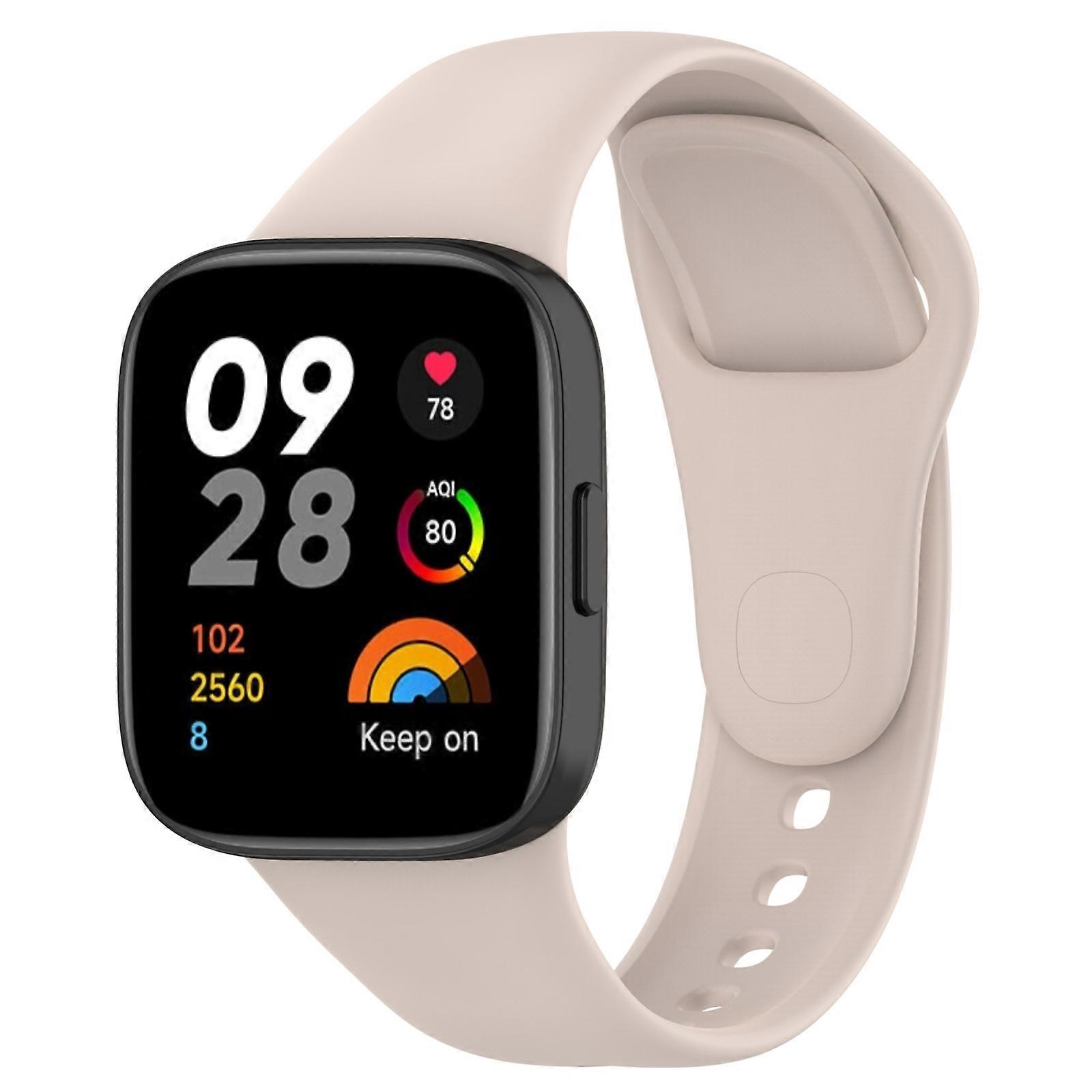 For Redmi Watch 3 Loop Type Solid Color Silicone Watch Band