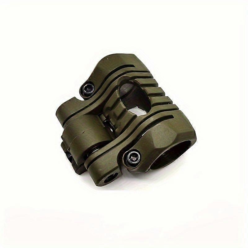 Helmet Lamp Holder Quick Mount Accessory 25mm Multi-Angle Plastic With Wrench Side Slot Mount Black Brown Army Green