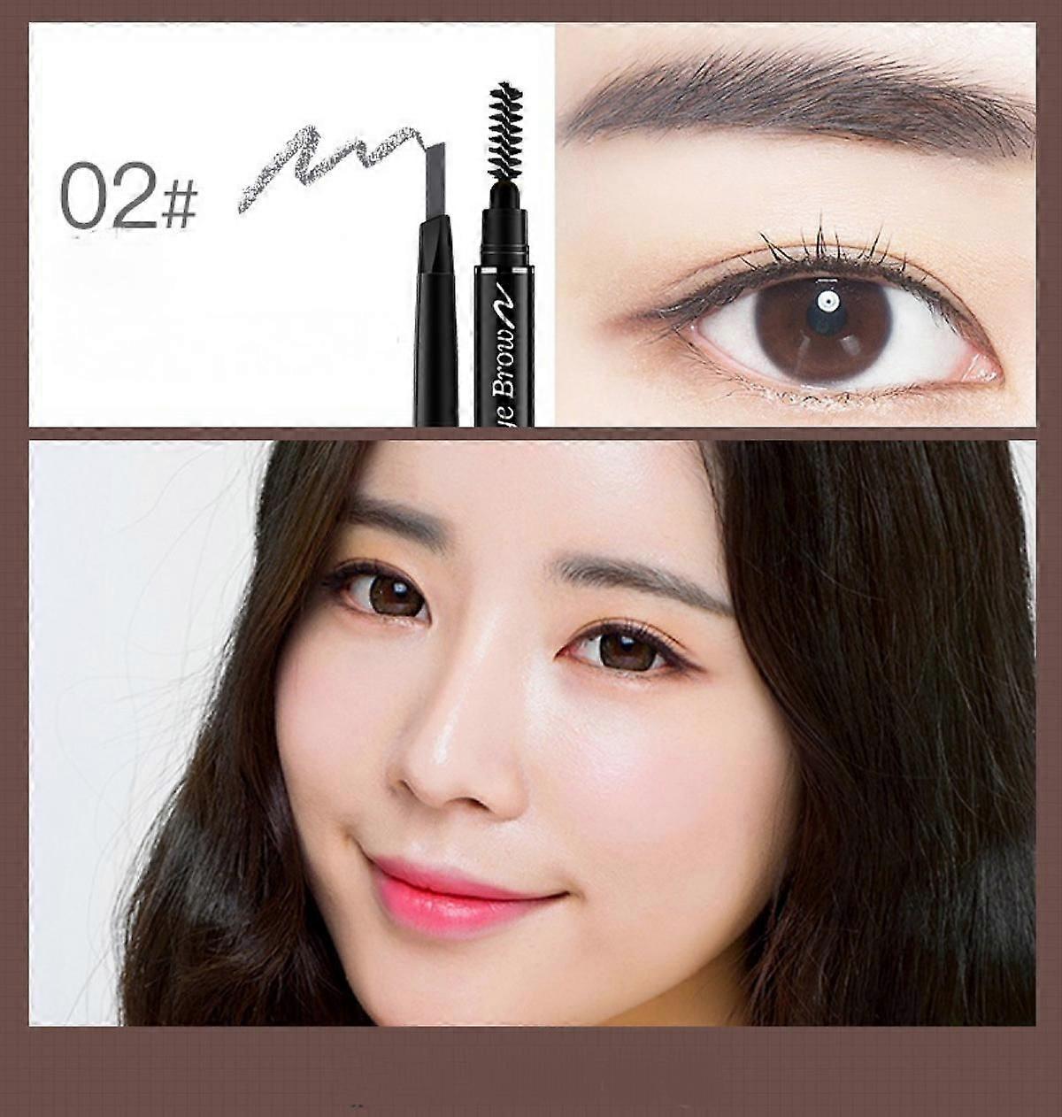 Precision Brow Pencil Ultra Fine Long Lasting Dual-use Eyebrow Pencil With Brush