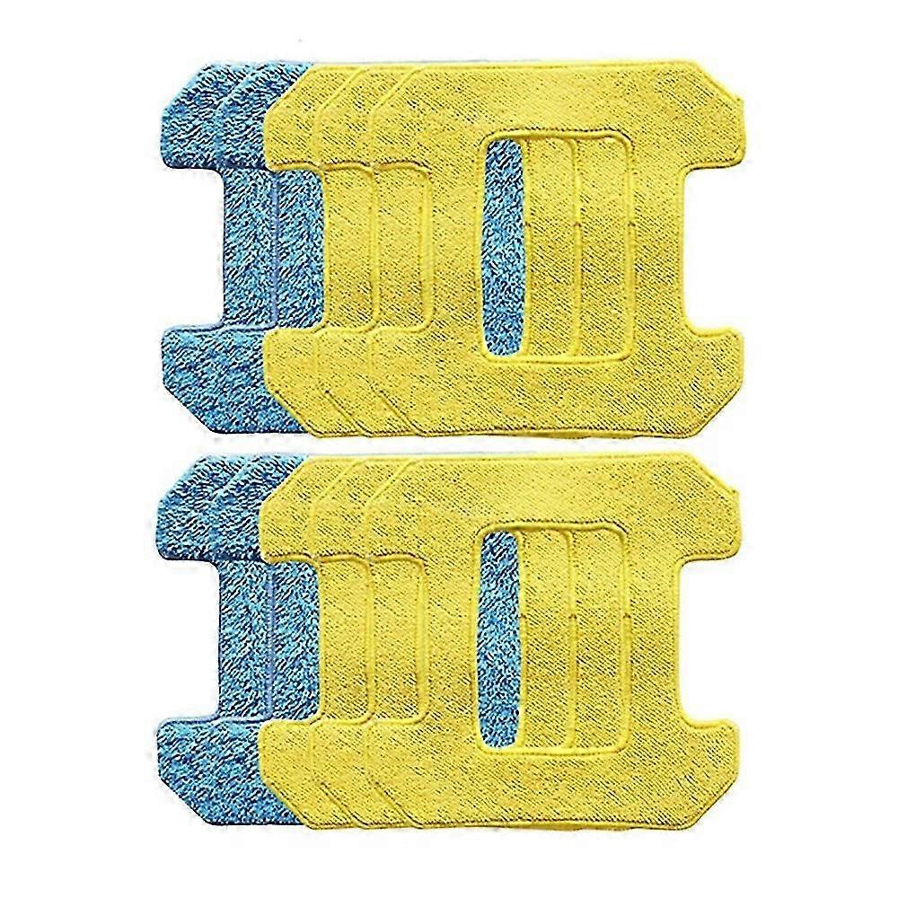 10Pcs Rubbing Mop Pads for 298 Window Cleaning Robot Accessories Rag Microfiber Material Wet Cleani