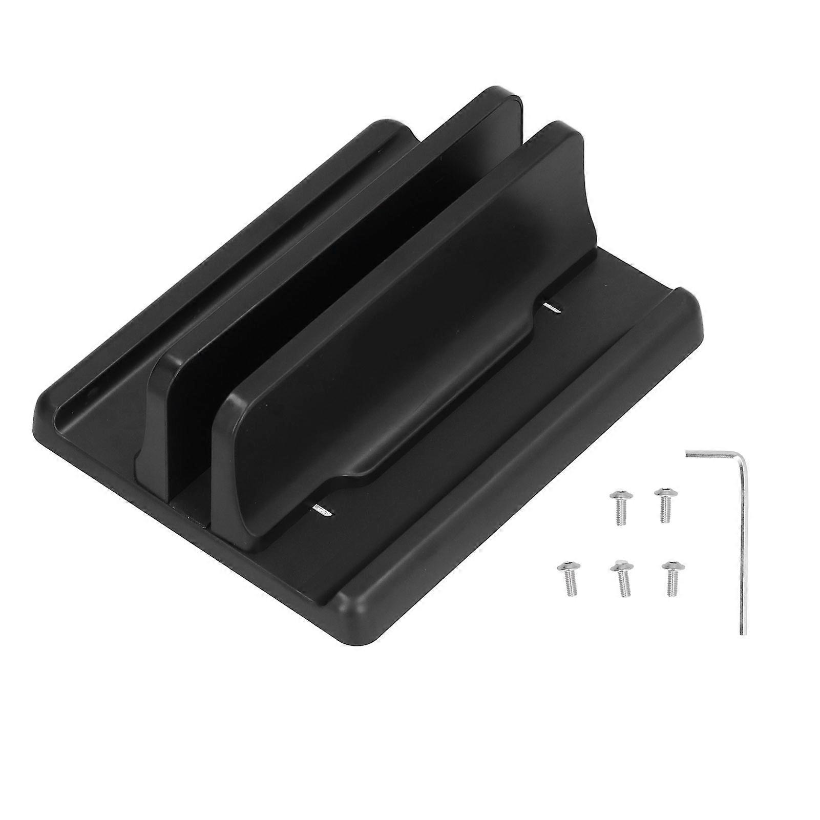 Plastic Vertical Laptop Bracket Holder Stand Desktop Storage Shelf Laptop Base Accessories