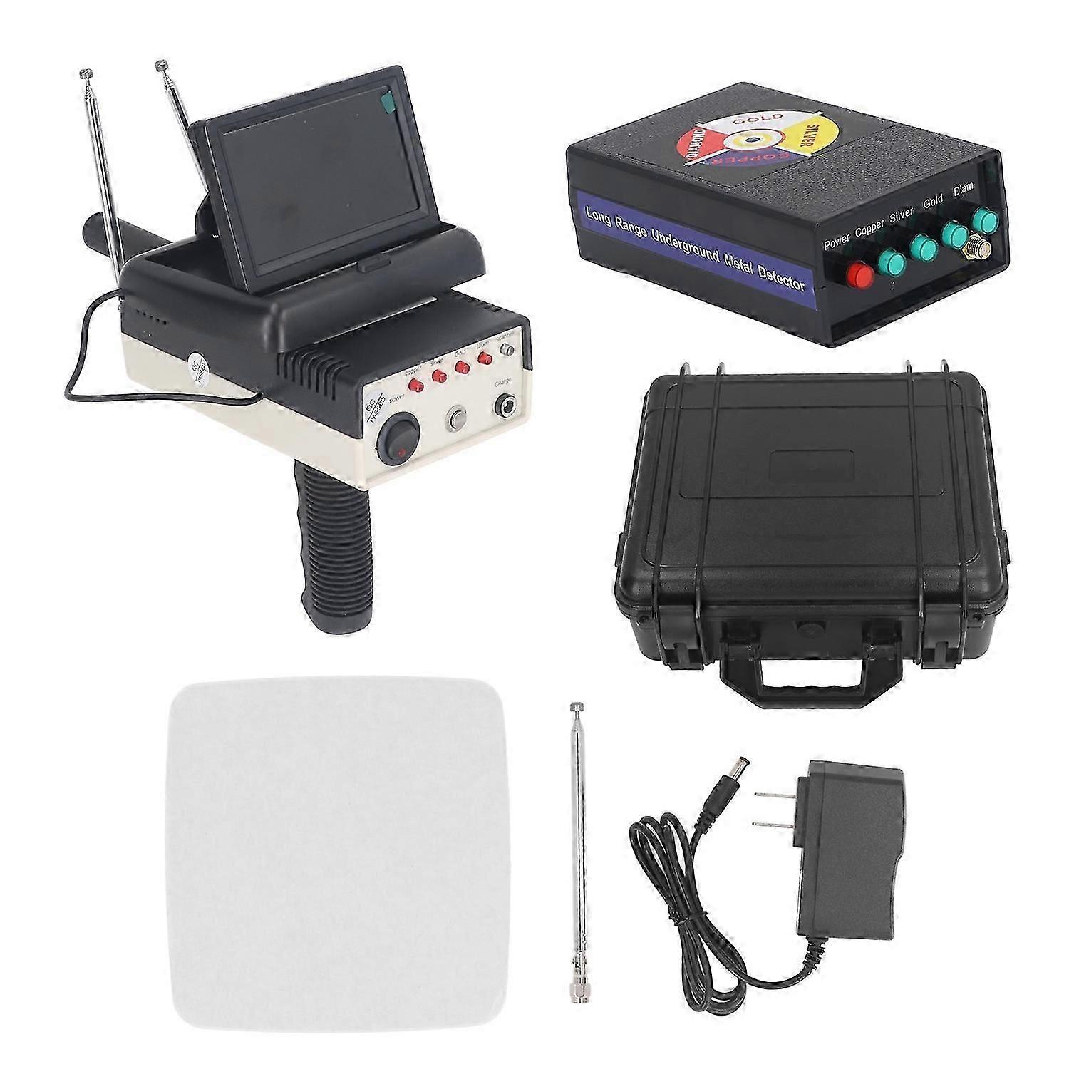 للكشف عن المعادن 1500 متر نطاق 30 متر عمق 30 متر تحت الأرض الماسح الضوئي مع إنذار صوتي للذهب والفضة كوب